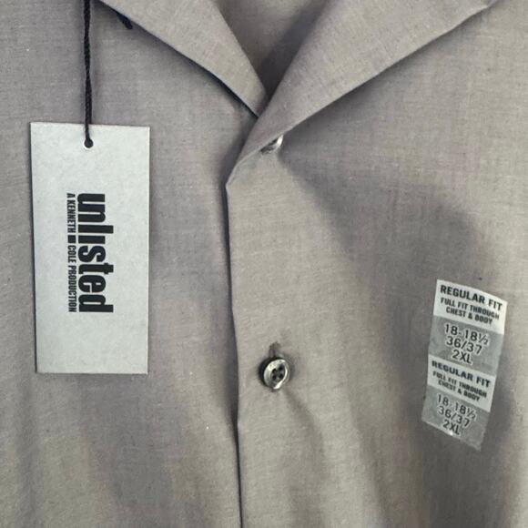 NWT Unlisted Long Sleeve Button Up - Picture 6 of 9